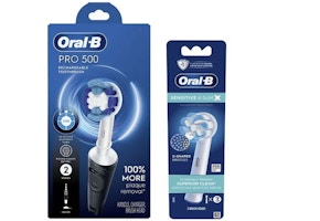 1 Oral-B Electric Toothbrush + 1 Refills