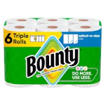 3 Bounty Paper Towel Packs