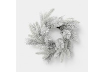 Room Essentials Flocked Wreath