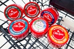 old spice hair pomades in a cart
