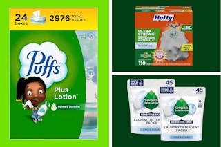 Household Essentials Packaging Collage