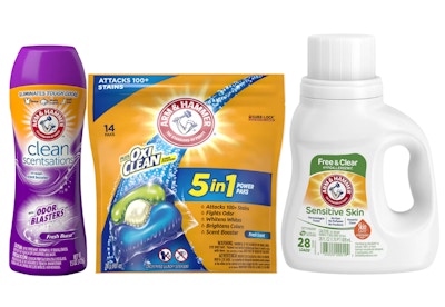 3 Arm & Hammer Laundry Products