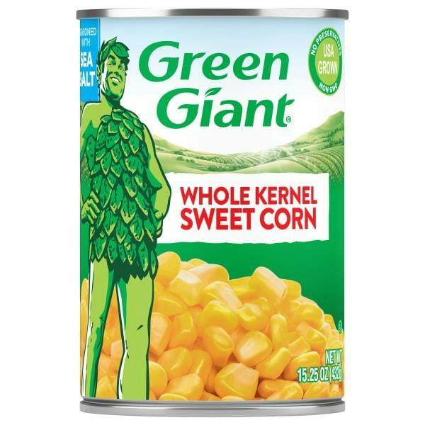 2 Green Giant Sweet Corn Cans