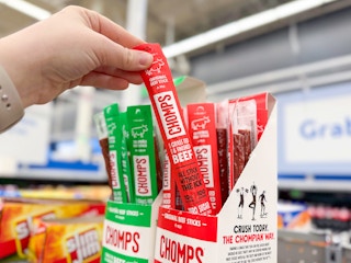 red original Chomps beef stick