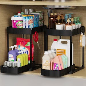 Pull-Out Storage Organizer 2-Pack