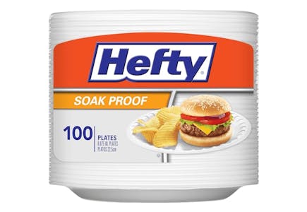 2 Hefty Foam Plates Packs