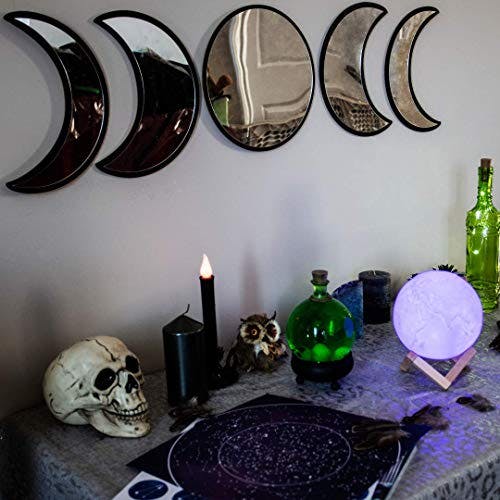 Moon Phase Mirror Set