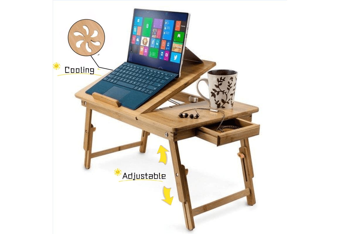 Bamboo Folding Lap Desk