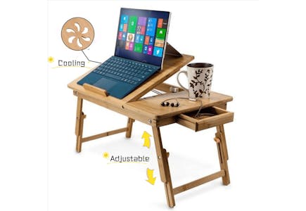 Bamboo Folding Lap Desk