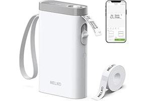 Nelko Label Maker Machine Set