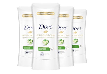 Dove Deodorant 4-Pack