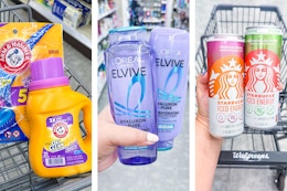 Last-Chance Walgreens Deals: Free L'Oreal Elvive, $1.88 Arm & Hammer, More card image