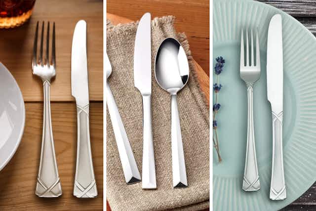 Get Hampton Forge 20-Piece Flatware Sets for $16 at Macy's card image