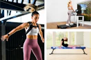 3 lifestyle images of exercise equipment 