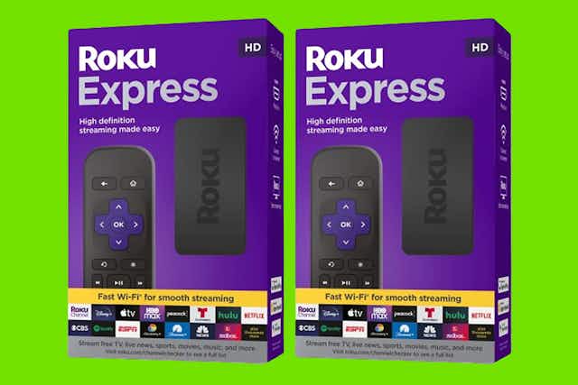 Roku Express Set of 2 Streaming Devices, Only $35 Shipped at QVC card image