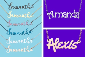 Limoges Jewelry Stainless Steel Name Necklaces