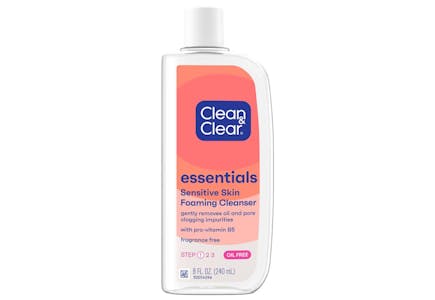 2 Clean & Clear Cleansers