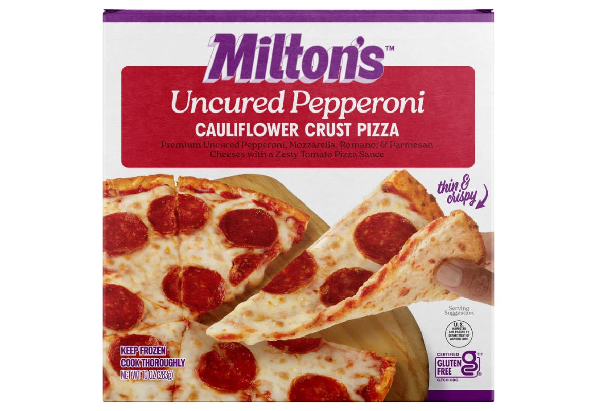 2 Milton's Frozen Pizzas