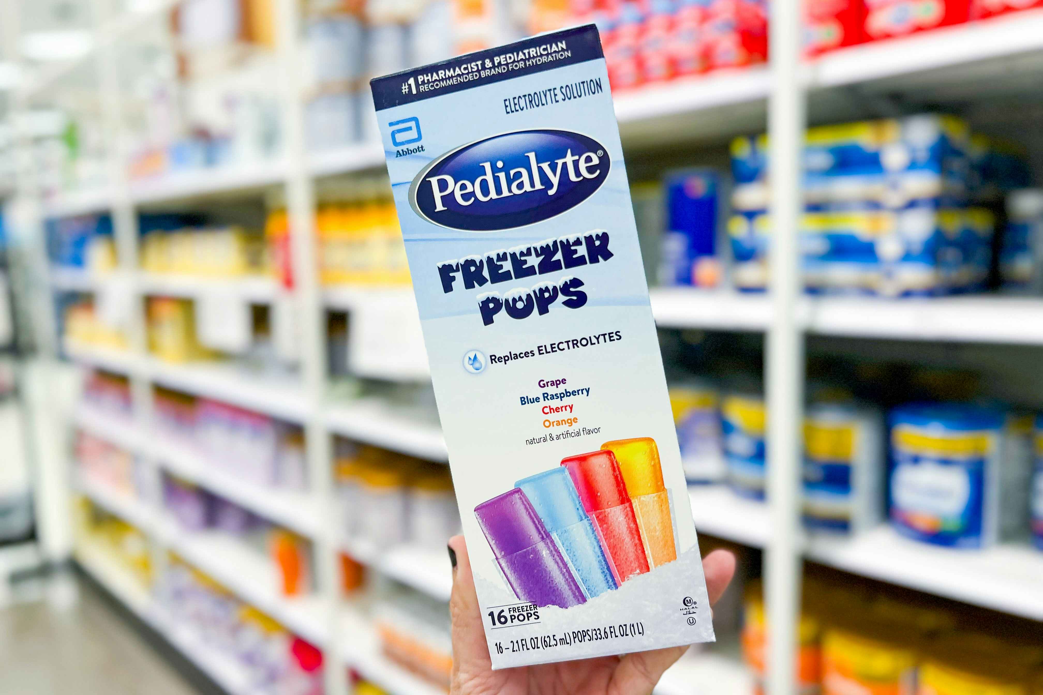 Pedialyte Freezer Pops Variety Pack, Only $1.89 With Circle at Target