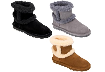 BearPaw Adult Suede Boots