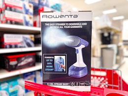 Rowenta Handheld Garment Steamer, Only $28 at Target card image