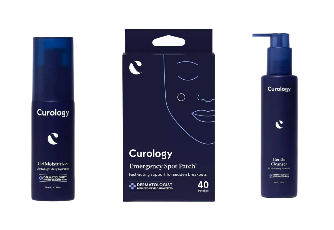 3 Curology Skincare Products