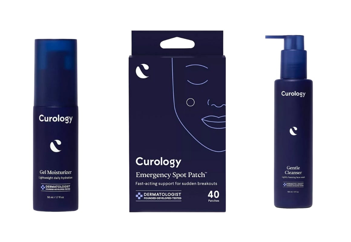 3 Curology Skincare Products