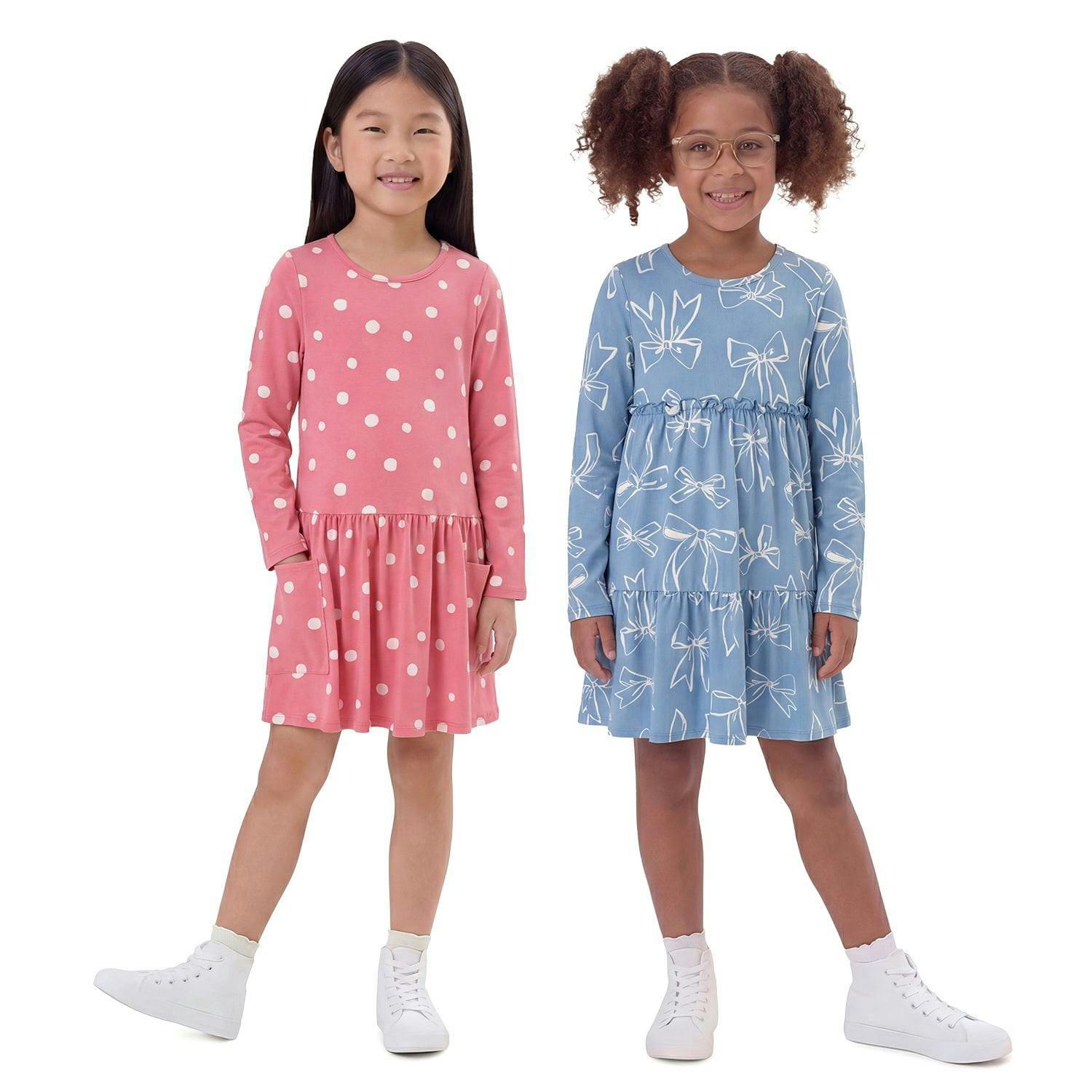 Member's Mark Kids Knit Dress 2-Pack