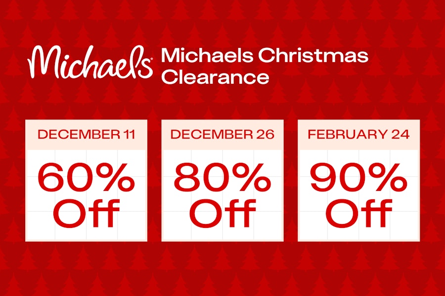 Michaels Christmas Clearance