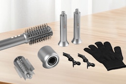 hair dryer brush set