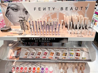 fenty beauty display