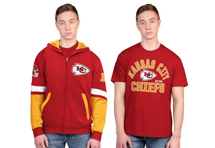 NFL Adult T-Shirt and Hoodie Set