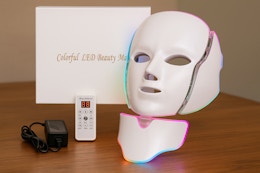 Light Therapy Face Mask, Only $26.13 on Amazon (Reg. $43.55) card image