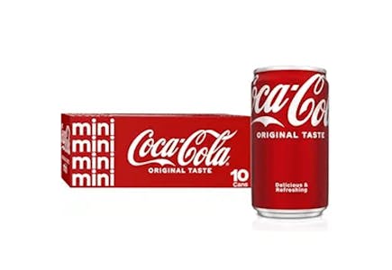 Coke Mini-Can 10-Pack