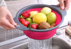 Collapsible 3-Piece Colander Set, Only $11 at Walmart (Cheaper Than Amazon) card image