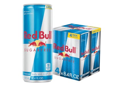 2 Red Bull Energy Drink 4-Packs