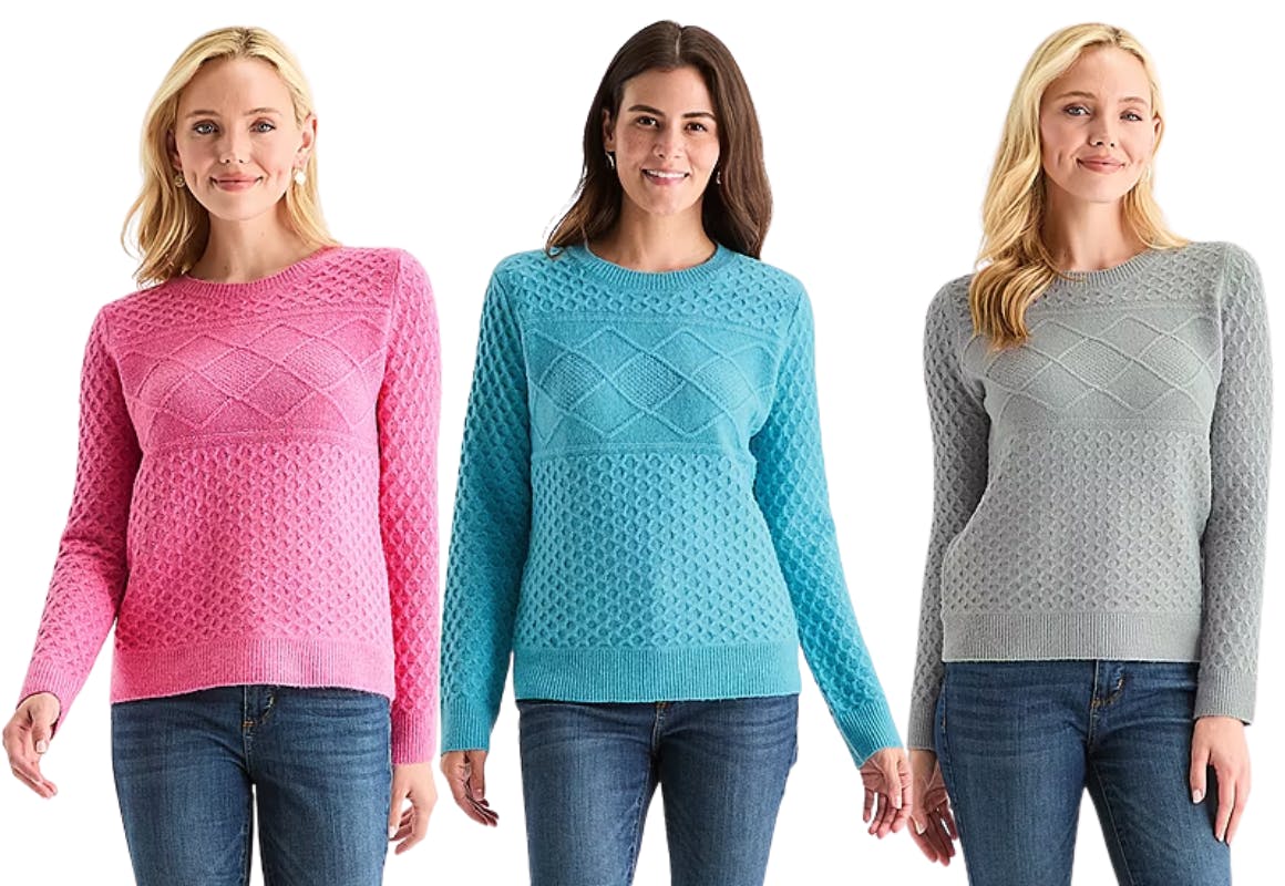 St. John's Bay Women's Sweater