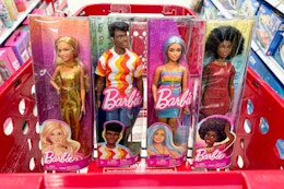 Barbie Fashionistas Dolls, $5 or Less for Target Black Friday card image