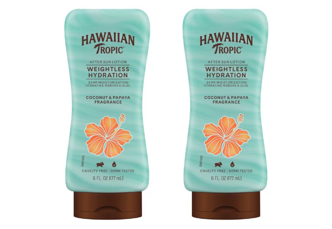 2 Hawaiian Tropic Lotions
