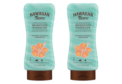 2 Hawaiian Tropic Lotions
