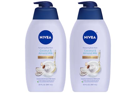 2 NIVEA Body Washes