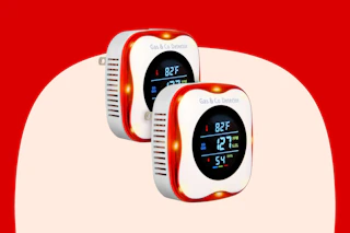 Gas & Carbon Monoxide Detector 2-Pack