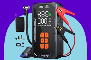 2000A Jump Starter with Air Compressor.