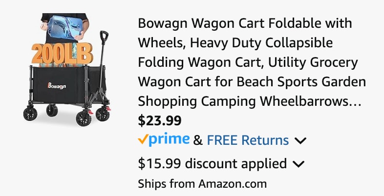 Wagon Cart cart