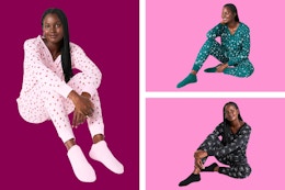 Joyspun Pajama Sets in three different patterns/colors