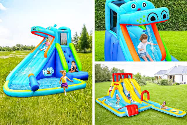 Get Inflatable Water Bounce Houses for $300 at Walmart (Save up to 45%) card image