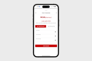 Linking CVS Account - Step 5