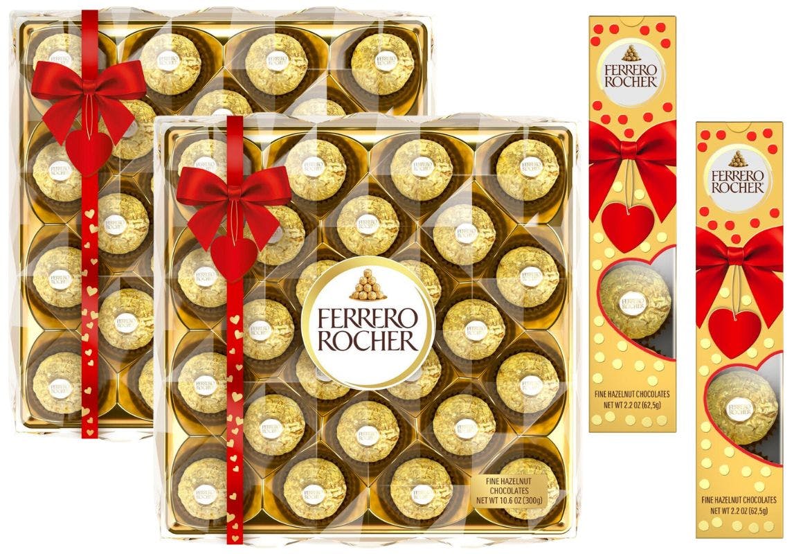 4 Ferrero Rocher Chocolate Boxes