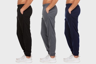 daily steals men's fleece joggers featured image