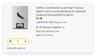 SURYOL Food Kitchen Scale